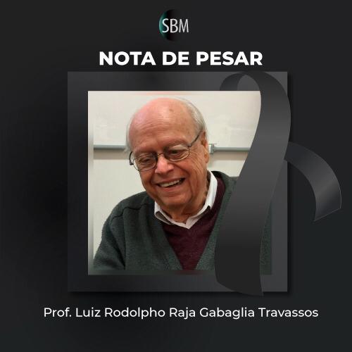 A Sociedade Brasileira De Microbiologia Lamenta Profundamente A Morte Do Prof. Luiz Rodolpho Raja Gabaglia Travassos, Da Universidade Federal De São Paulo, Aos 82 Anos, No Dia 30 De Julho De 2020.